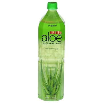 Iberia Aloe Vera Drink, with Pure Aloe Pulp, Original