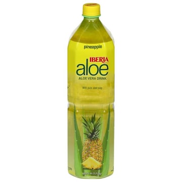 Iberia Pineapple with Pure Aloe Pulp Aloe Vera Drink