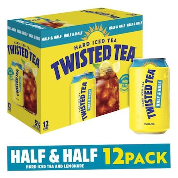 Twisted Tea Hard Iced Tea, Half & Half