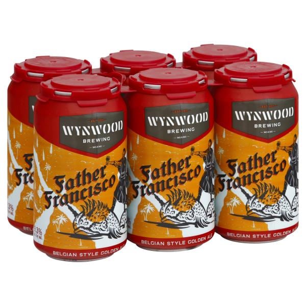 Wynwood Brewing Beer, Golden Ale, Father Francisco, Belgian Style