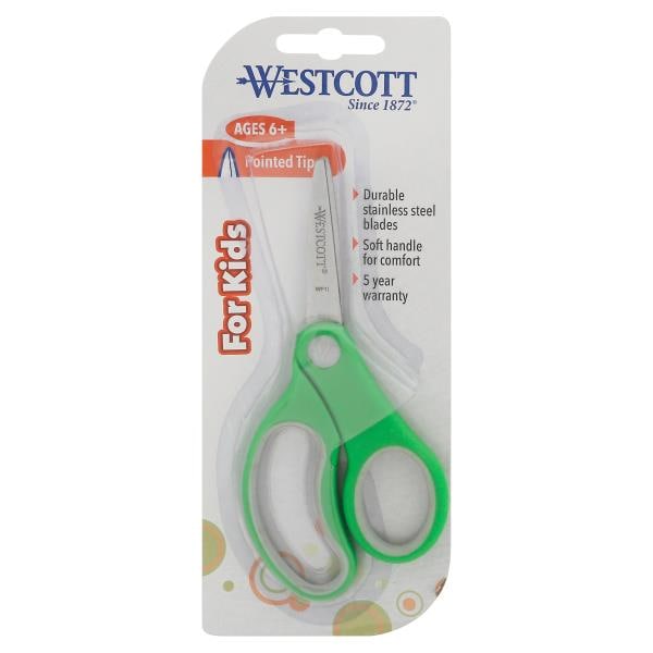 Westcott Scissors, Pointed Tip, for Kids, Ages 6+ | Publix Super