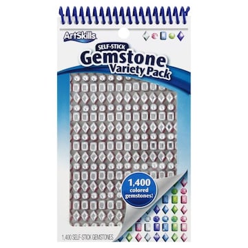 Artskills Gemstone, Self-Stick, Variety Pack