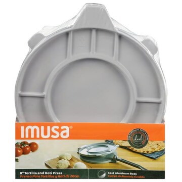 Imusa 8 Inch Tortilla and Roti Press