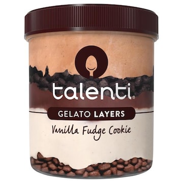 Talenti Gelato Layers, Vanilla Fudge Cookie