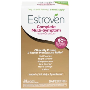 Estroven Menopause Relief, Complete Multi-Symptom, Caplets
