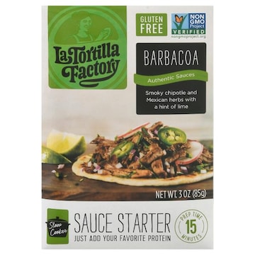 La Tortilla Factory Sauce Starter, Barbacoa