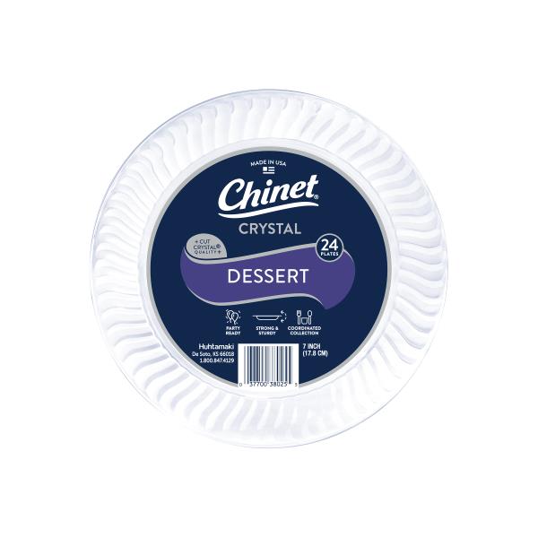 Chinet Crystal 7in Dessert Plate 24 Count Publix Super Markets Chinet Crystal 7in Dessert Plate 24 Count Publix Super Markets