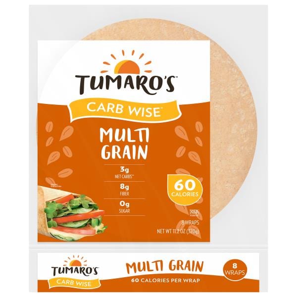 Tumaro's Carb Wise Wraps, Multi Grain Publix Super Markets