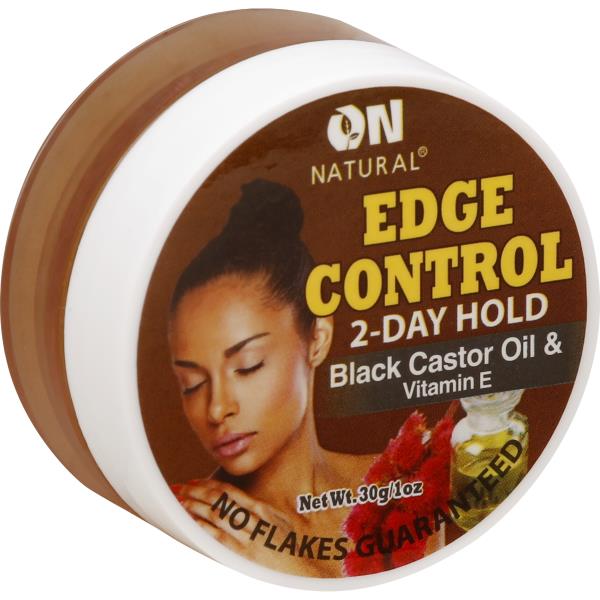 ON Natural Hair Gel, Edge Control, Black Castor Oil & Vitamin E