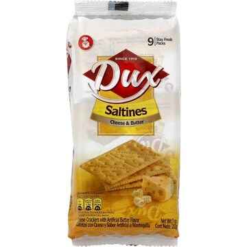 Dux Cracker, Saltines, Cheese & Butter