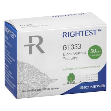 Bionime Rightest 50 Count Blood Glucose Te St Strips