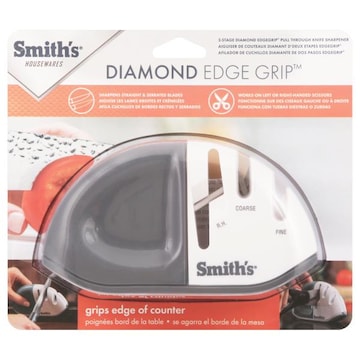 Smith's Housewares Sharpener, Pull Through Knife, 2-Stage