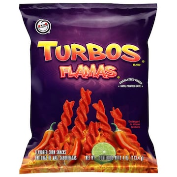 Turbos Flamas Corn Snacks