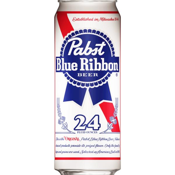 Pabst Blue Ribbon Pabst Blue Ribbon Beer, 24 fl oz Can | Publix
