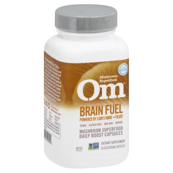 Om Brain Fuel, Vegetarian Capsules Publix Super Markets