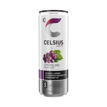 Celsius Sparkling Grape Rush, Functional Energy Drink