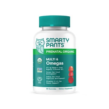 SmartyPants Organics Prenatal Organic Formula Multivitamin Gummies