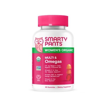SmartyPants Organics Women's Organic Formula Multivitamin Gummies