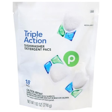 Publix Triple Action Dishwasher Detergent Pacs