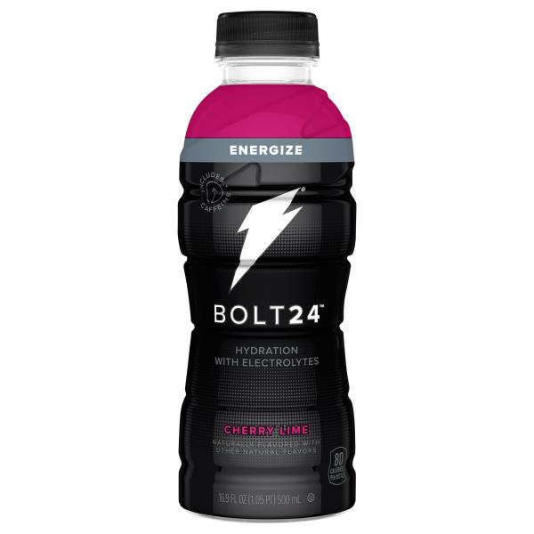 Bolt 24 Hydration Drink, Cherry Lime, Energize Publix Super Markets