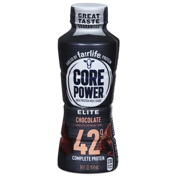 Core Power Milk Shake, High Protein, Chocolate, Elite 