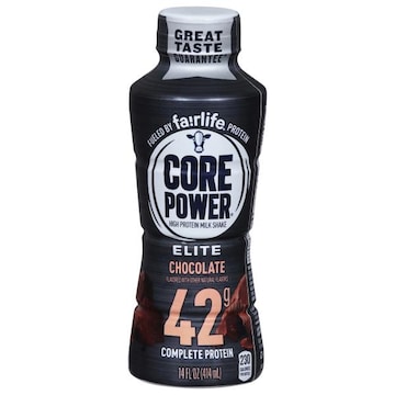 Core Power Milk Shake, High Protein, Chocolate, Elite