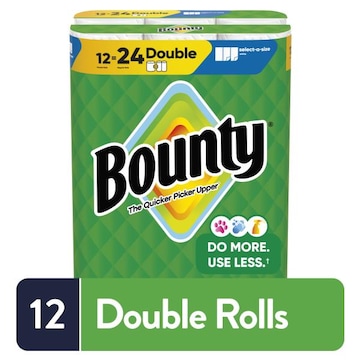 Bounty Paper Towels Select-A-Size, 12 Count