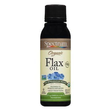 Spectrum Essentials Organic Flax Oil Dietary Supplement