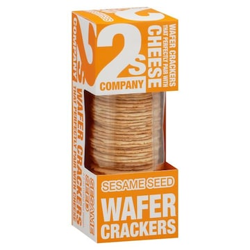 2S Company Wafer Crackers, Sesame Seed