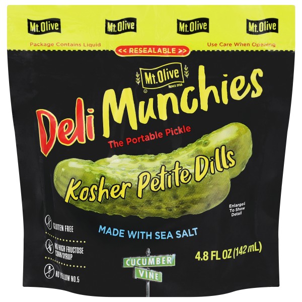 Mt. Olive Deli Munchies Kosher Dill, Petite | Publix Super Markets