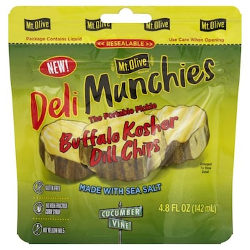 Mt. Olive Deli Munchies Kosher Dill, Buffalo, Chips