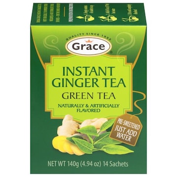 Grace Instant Green Tea Ginger Tea