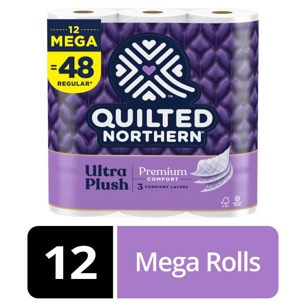 Quilted Northern Toilet Paper Unscented Mega Rolls 3 Ply Publix Super Markets