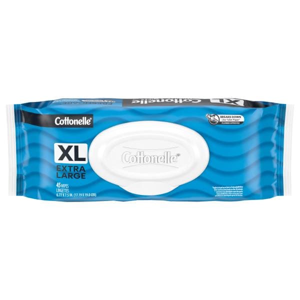 Cottonelle Flushable Wipes, Extra Large Publix Super Markets