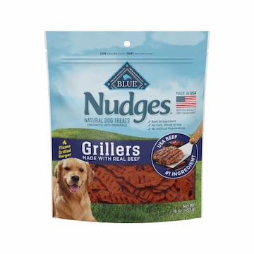 Blue Buffalo Nudges Grillers Natural Dog Treats, Beef