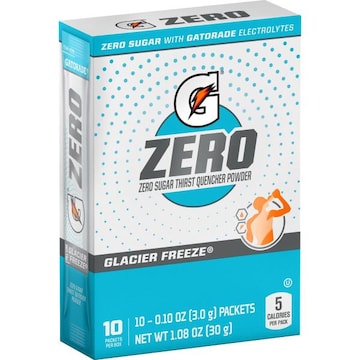 Gatorade Zero Thirst Quencher, Glacier Freeze