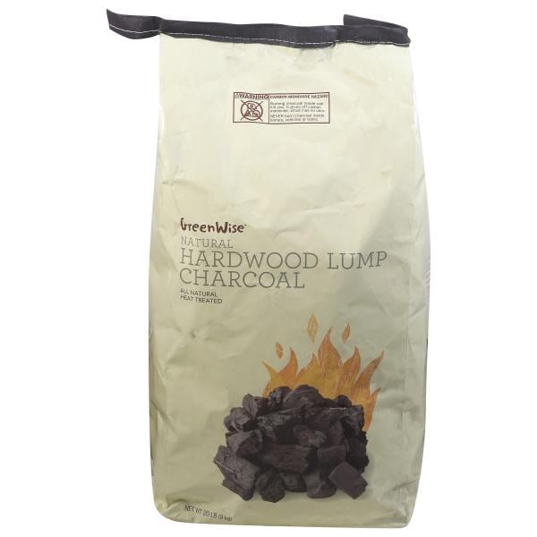 GreenWise Wood Charcoal, Made from 100% Natural Dense Hardwood