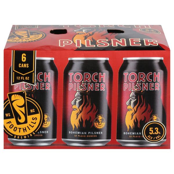 Foothills Brewing Beer, Bohemian Pilsner, Torch Pilsner | Publix