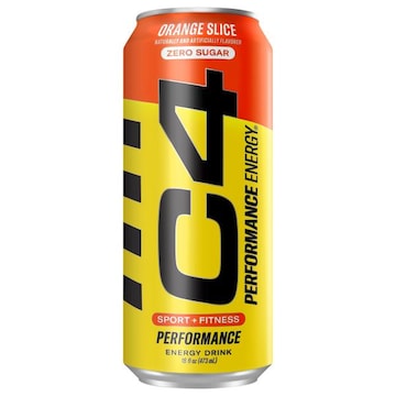 C4 Performance Energy Drink, Orange Slice