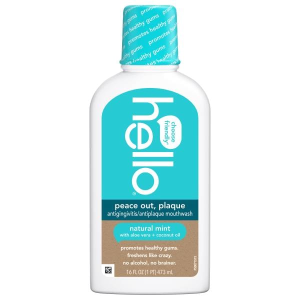 Hello Mouthwash, Antigingivitis, Natural Mint Publix Super Markets
