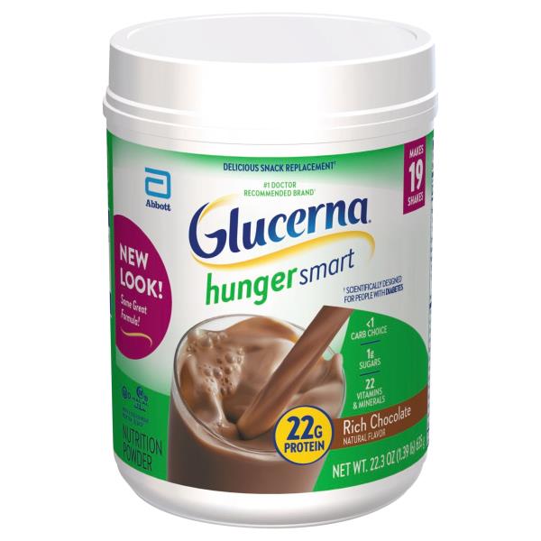 Glucerna hunger smart nutrition powder classic chocolate publix