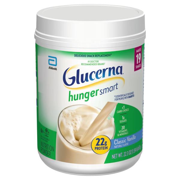 Glucerna Hunger Smart Nutrition Powder, Classic Vanilla | Publix Super Markets