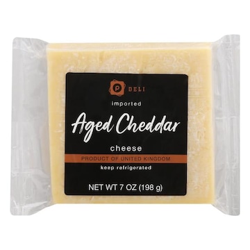 Publix Deli Cheddar Cheese, Imported, Aged