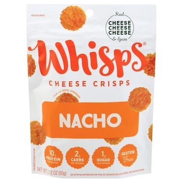 Whisps Cheese Crisps, Nacho