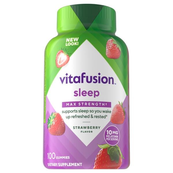 Vitafusion Max Strength Strawberry Flavor 10 mg Sleep | Publix