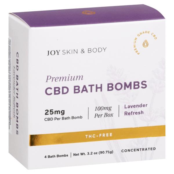 Joy Organics Premium Cbd Bath Bombs 25mg Publix Super Markets