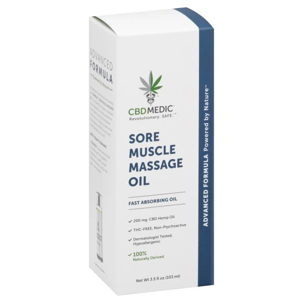 Cbdmedic Massage Therapy Pain Relief Oil Deep Absorbing Oil Publix