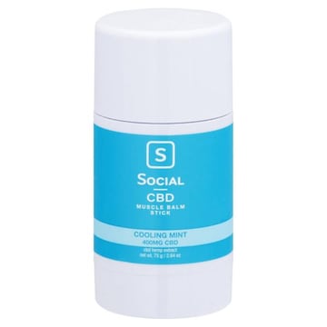 Social Cooling Mint Muscle Balm Stick