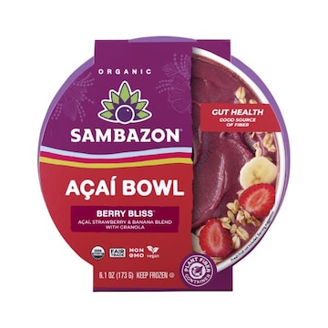 Sambazon, Inc. Organic Berry Bliss Acai Bowls