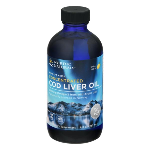 Nordic Naturals Cod Liver Oil, Concentrated Publix Super Markets